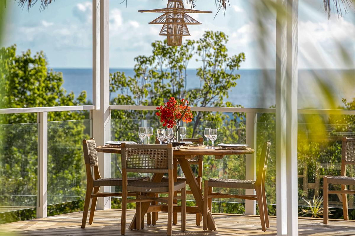 A louer villa 2 chambres Terres Basses Saint Martin_ Terrasse - 11